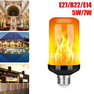 Đèn Led 90 Bóng 5w / 7w Hiệu Ứng Ngọn Lửa Trang Trí