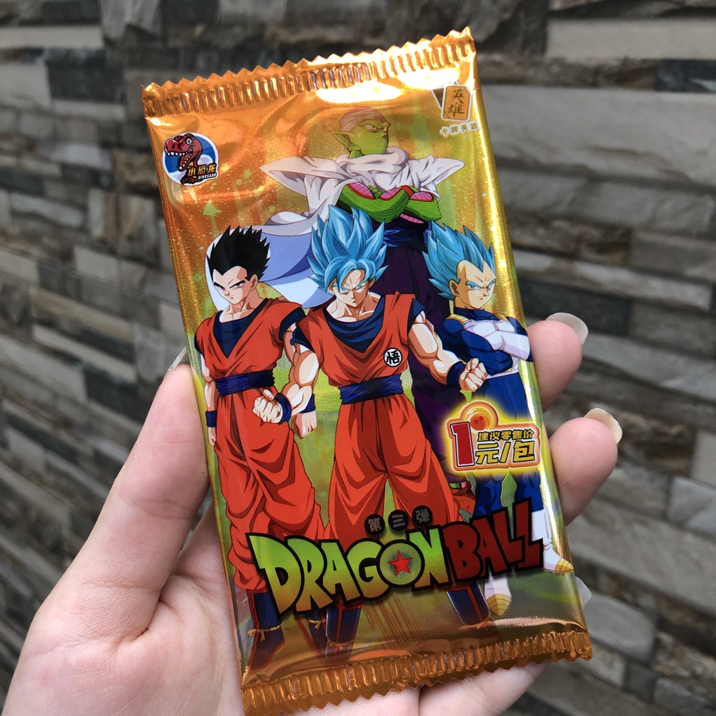 Set ảnh thẻ nhân phẩm DRAGON BALL ngẫu nhiên anime chibi xinh xắn mẫu mới siêu rẻ