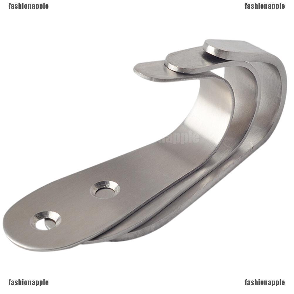 Set 2 móc treo đồ đa năng bằng thép không gỉ