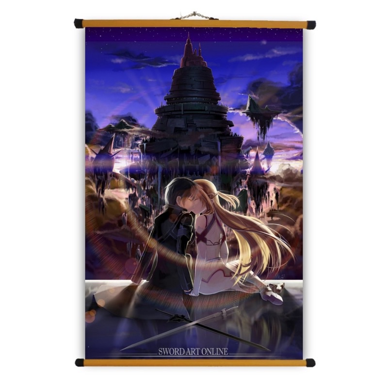Poster Vải Anime Sword Art Online