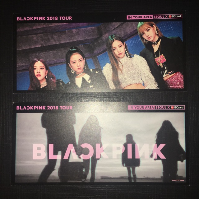 Postcard fansite BlackPink