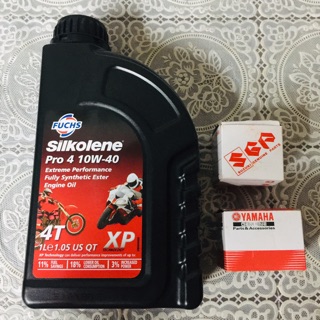1L1 nhớt Fuchs Silkolenne 10w40 cho Winner
