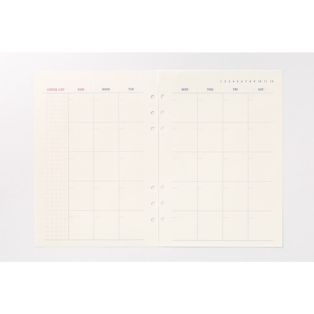 Tập Giấy Đóng Nhật Ký ARTBOX Hàn Quốc Lập kế Hoạch Hàng Ngày,Tuần, Tháng