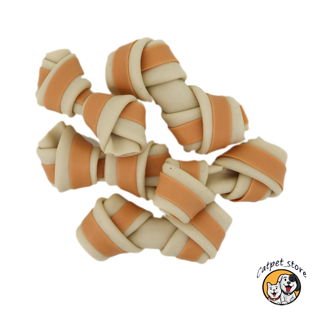 Bánh thưởng xương nơ hương sữa DOGGY MAN giàu dinh dưỡng-Thơm miệng - Bổ sung canxi cho chó