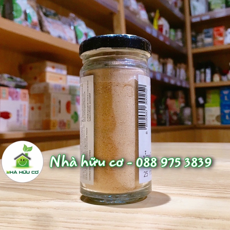 Bột riềng hữu cơ Lumlum 25g - Organic Galangal Powder - Date: 24/5/2023 - Nhà Hữu Cơ