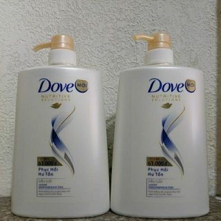 Dove goi 900ml.phuc hoi hư tổn
