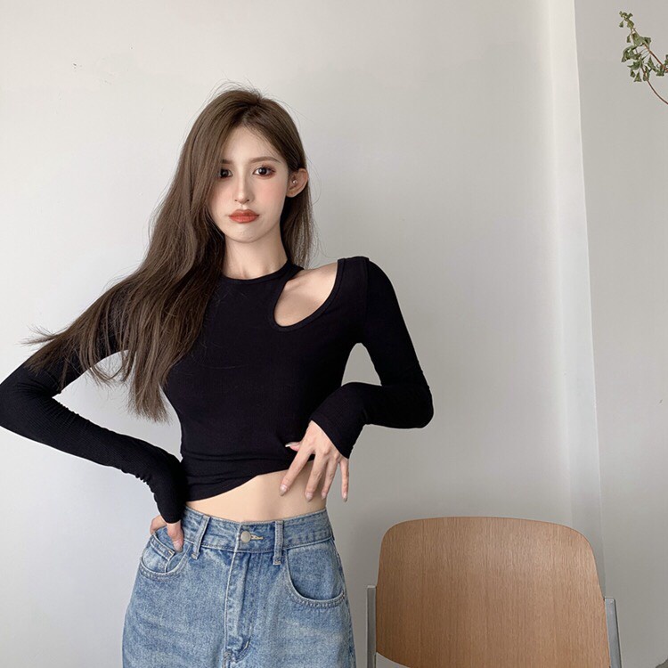 Áo body khoát vai cực xịn xò , chất bozip co dãn, dáng ôm body sexy cá tính-SELER