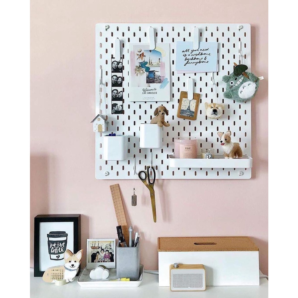 Cốc hộp đựng phụ kiện bảng cài pegboard Skadis IKEA