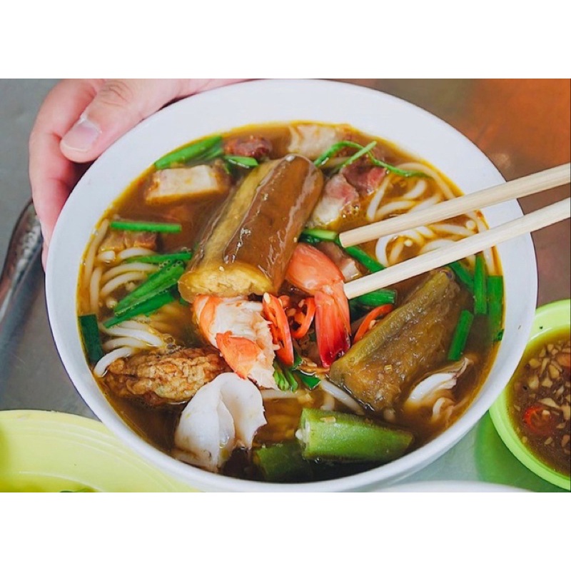 Bún tươi sợi to ăn Bún Bò Huế, Bún mắm, Canh bún siêu ngon không hoá chất tẩy trắng