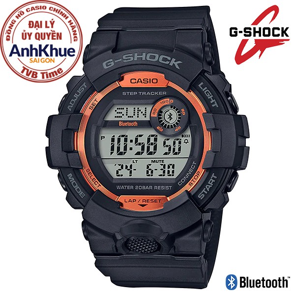 Đồng hồ nam dây nhựa Casio G-Shock chính hãng Anh Khuê GBD-800SF-1DR