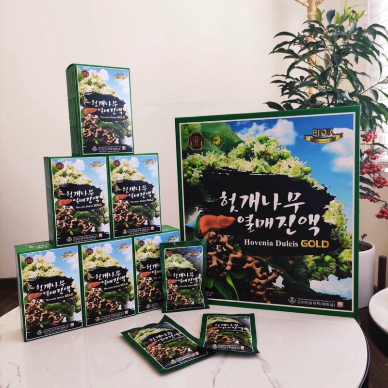 [Freeship Extra] Nước Hovenia Dulcis Gold Biok Hàn Quốc