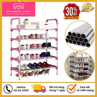 Giá, Kệ Để Giày Inox 5 Tầng Hàng Quốc,Chắc Chắn, Đa Năng, Tiện Dụng