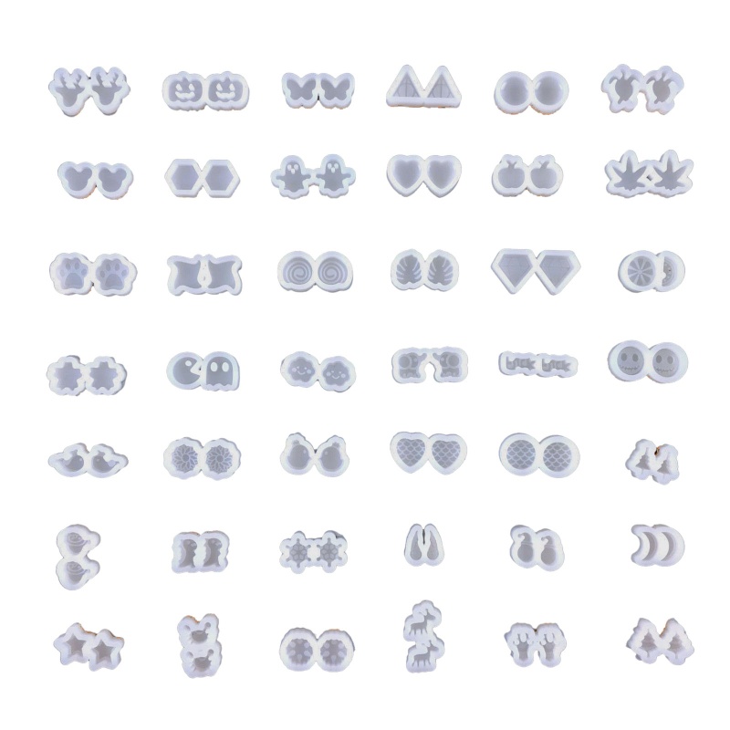 Khuôn Làm Trang Sức Mini Bằng Nhựa Resin DIY