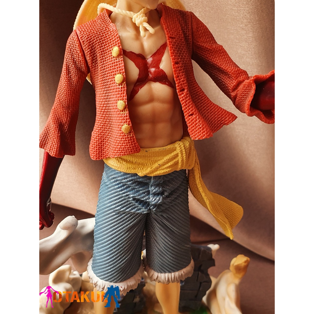 [Ảnh Thật] Mô Hình Figure Monkey D. Luffy Haki Vũ Trang - One Piece