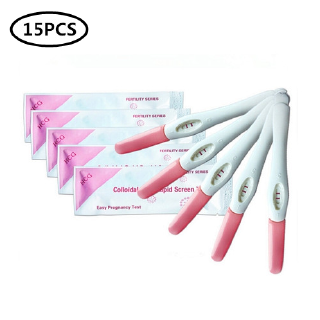 [Hàng mới về] Bộ 15 que thử thai bằng nước tiểu nhanh chóng OME HCG MM