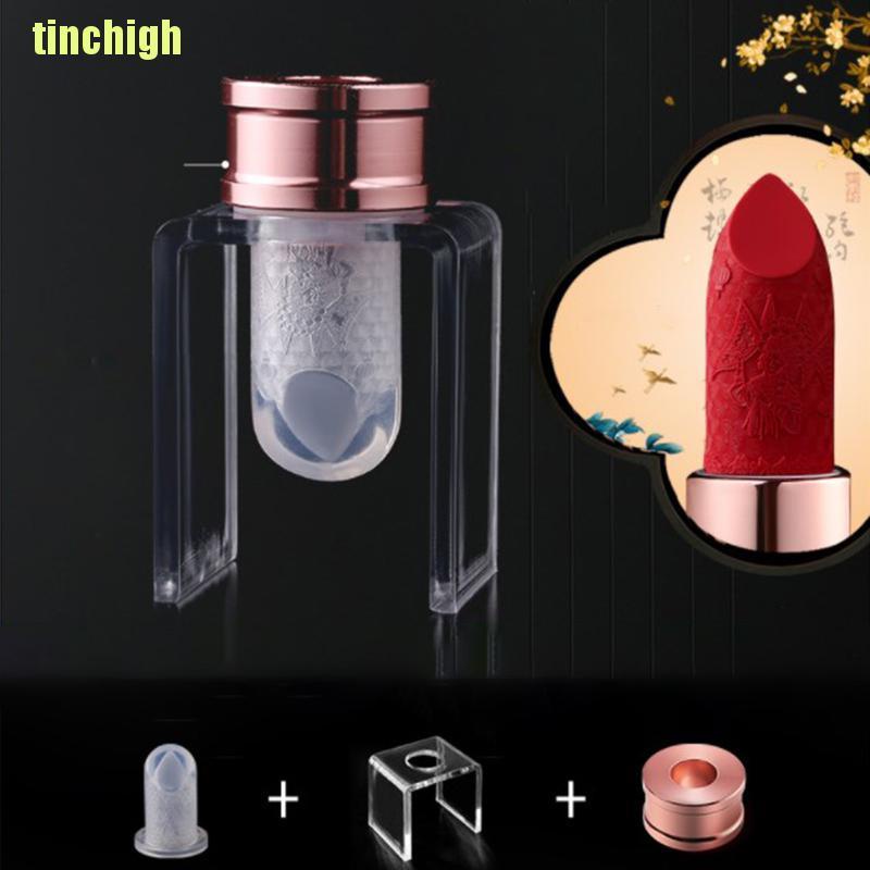 Bộ 3 Khuôn silicone Làm Son Môi Tiện Lợi
