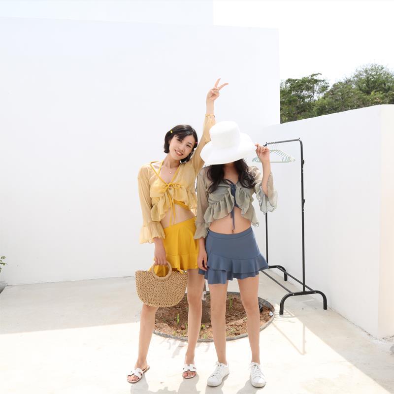 Set Đồ Tắm Phong Cách Hàn Quốc 2021 Dành Cho Nữ | BigBuy360 - bigbuy360.vn