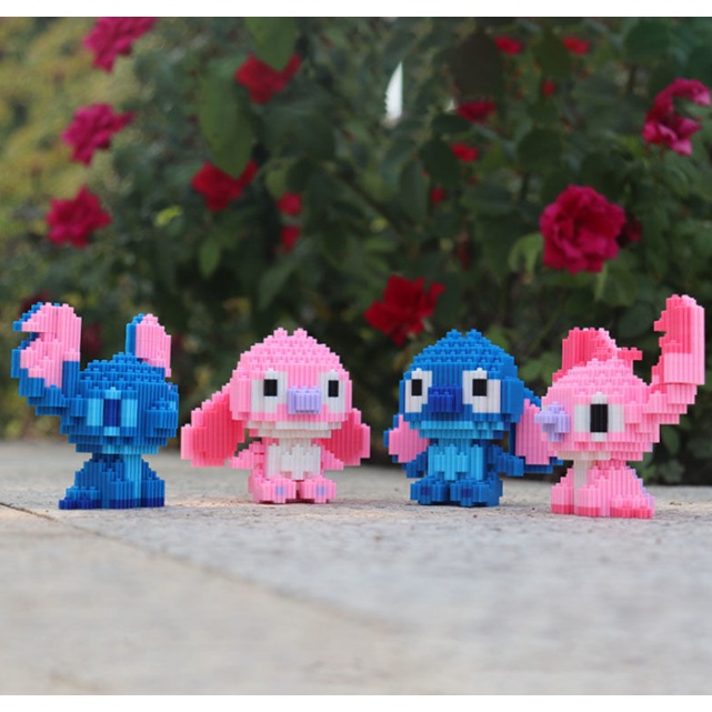 Mô hình lắp ghép Gấu Bearbrick - STick CỰC CUTE, Decor xinh xỉu