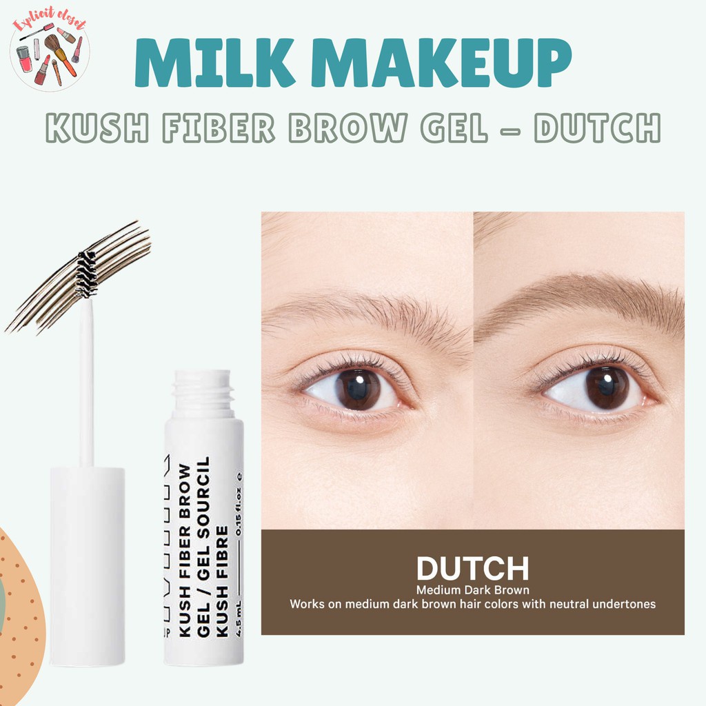 Milk Makeup -  Gel Định Hình Chân Mày Milk Makeup Kush Fiber Brow Gel