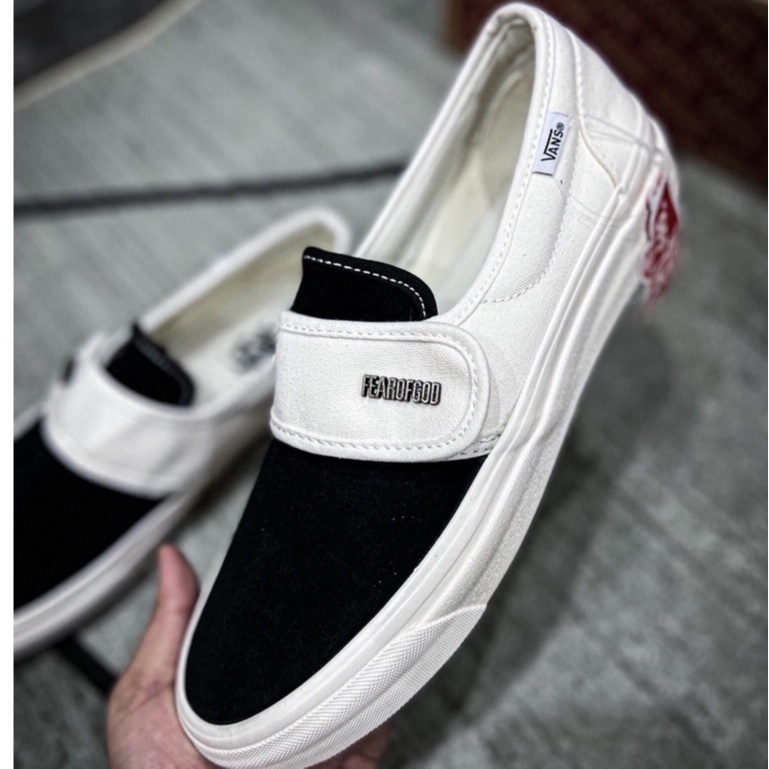 GIÀY VANS FEAR OF GOF FOG SLIPON LÓT DA LAI AU