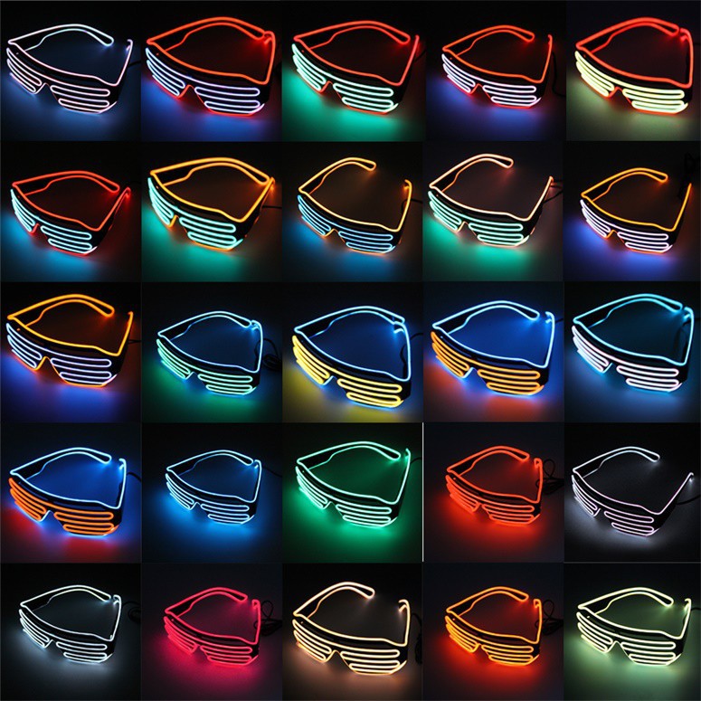 Mắt kính đèn LED phát quang trong tối | BigBuy360 - bigbuy360.vn