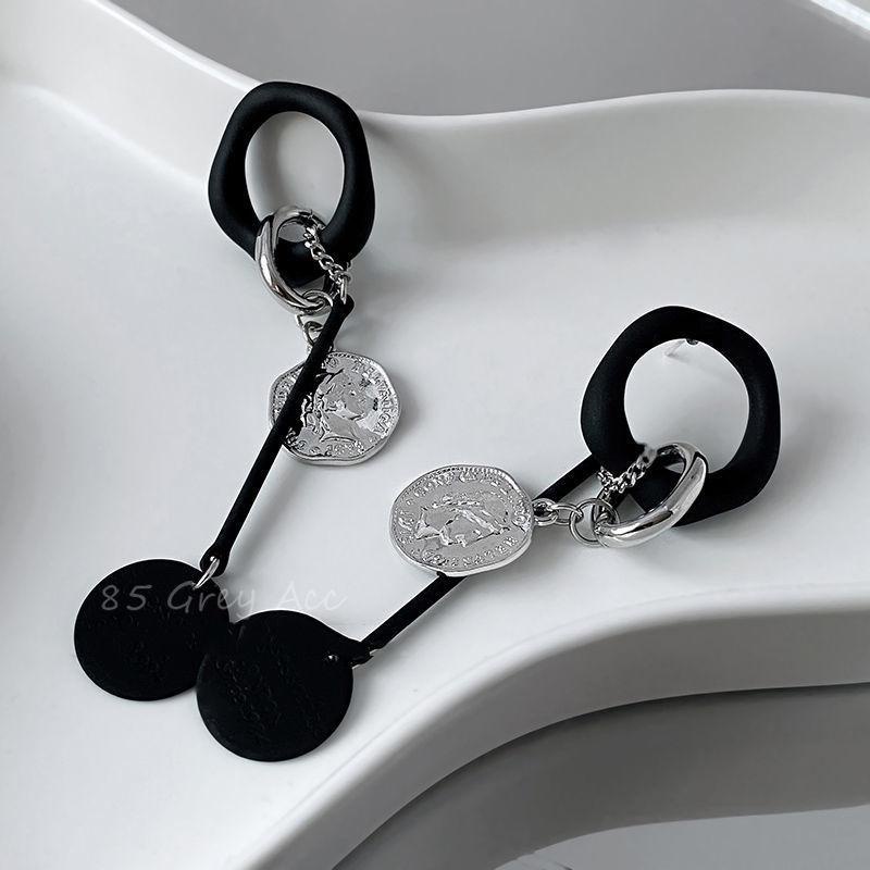 Khuyên Tai Hình Chân Dung Tròn Phong Cách Retro Phong Cách Mới 2022