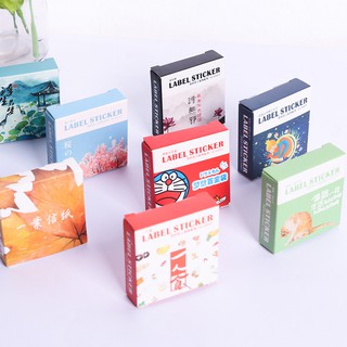 [Nhiều mẫu] Nhãn dán Label Sticker (Set 3 hộp mix mẫu)
