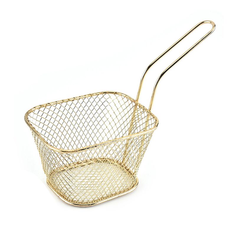 Rổ Chiên Khoai Tây Mini Bằng Thép Không Gỉ