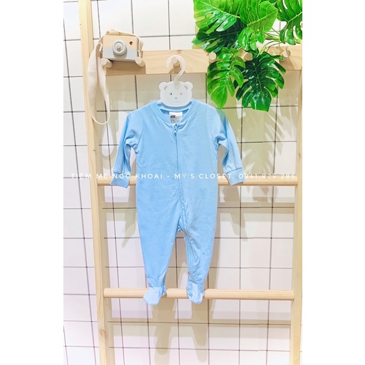 Body sleepsuit cotton H&M liền tất cho bé trai và gái xuất xịn