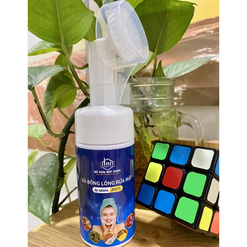 Xà Bông lỏng rửa mặt SAFFRON - HỒNG SÂM handmade, tự nhiên 100% có giấy kiểm định, hạn sử dụng 12 tháng