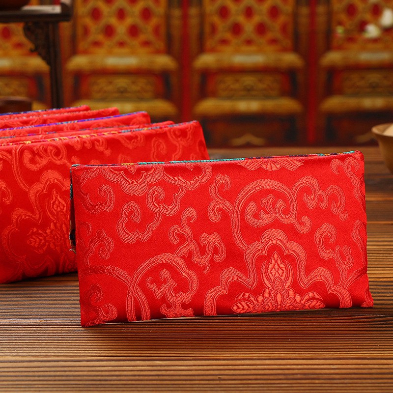 1 bao lì xì đỏ phong cách Trung Hoa mừng năm mới