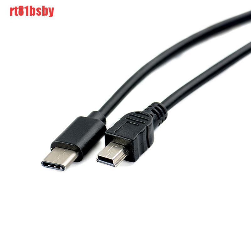 Dây Cáp Chuyển Đổi USB Type-C Sang Mini USB Type C rt81bsby