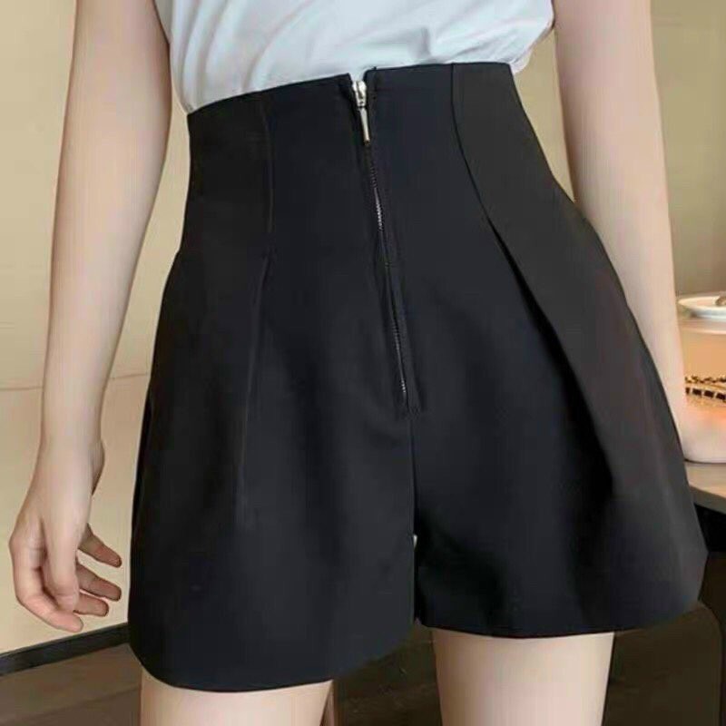 Quần short cạp liền quần short cạp cao khóa trước Loan Vũ MS38