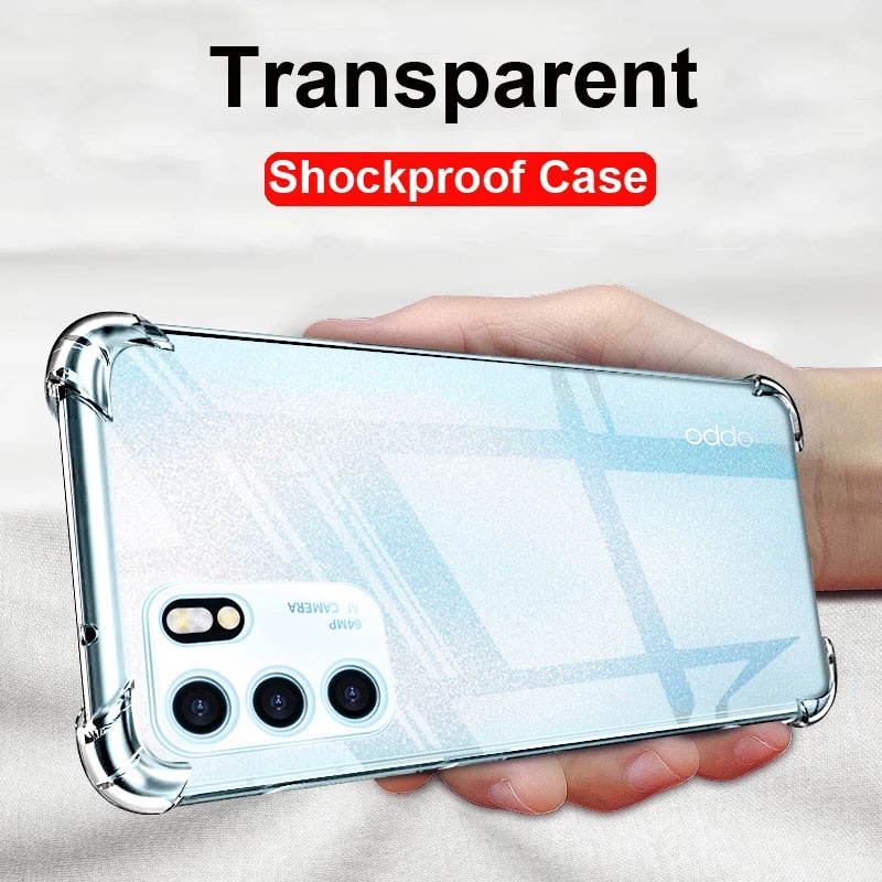 Ốp Điện Thoại Trong Suốt Chống Sốc Cho OPPO Reno 10 9 8T 8Z 8 7 6 5 4 Pro 7Z 6Z 3 2 2Z 2F 5F 5Z Reno10 Reno9 Reno8 T Reno8 Reno7 Reno6 Reno5 4G 5G 2023
