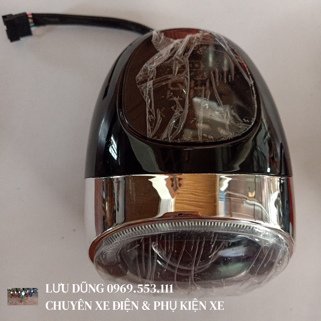 Đầu đèn 48v 3 trong 1 loại đẹp cho xe điện