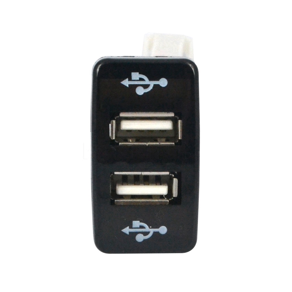 Ổ cắm sạc nhanh trên ô tô với 2 cổng USB 12V cho xe Toyota