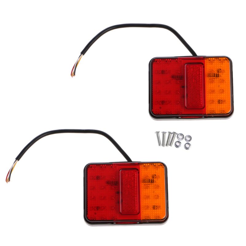 Đèn Led 30 Bóng Gắn Biển Số Đuôi Xe Tải Báo Tín Hiệu Xi Nhan