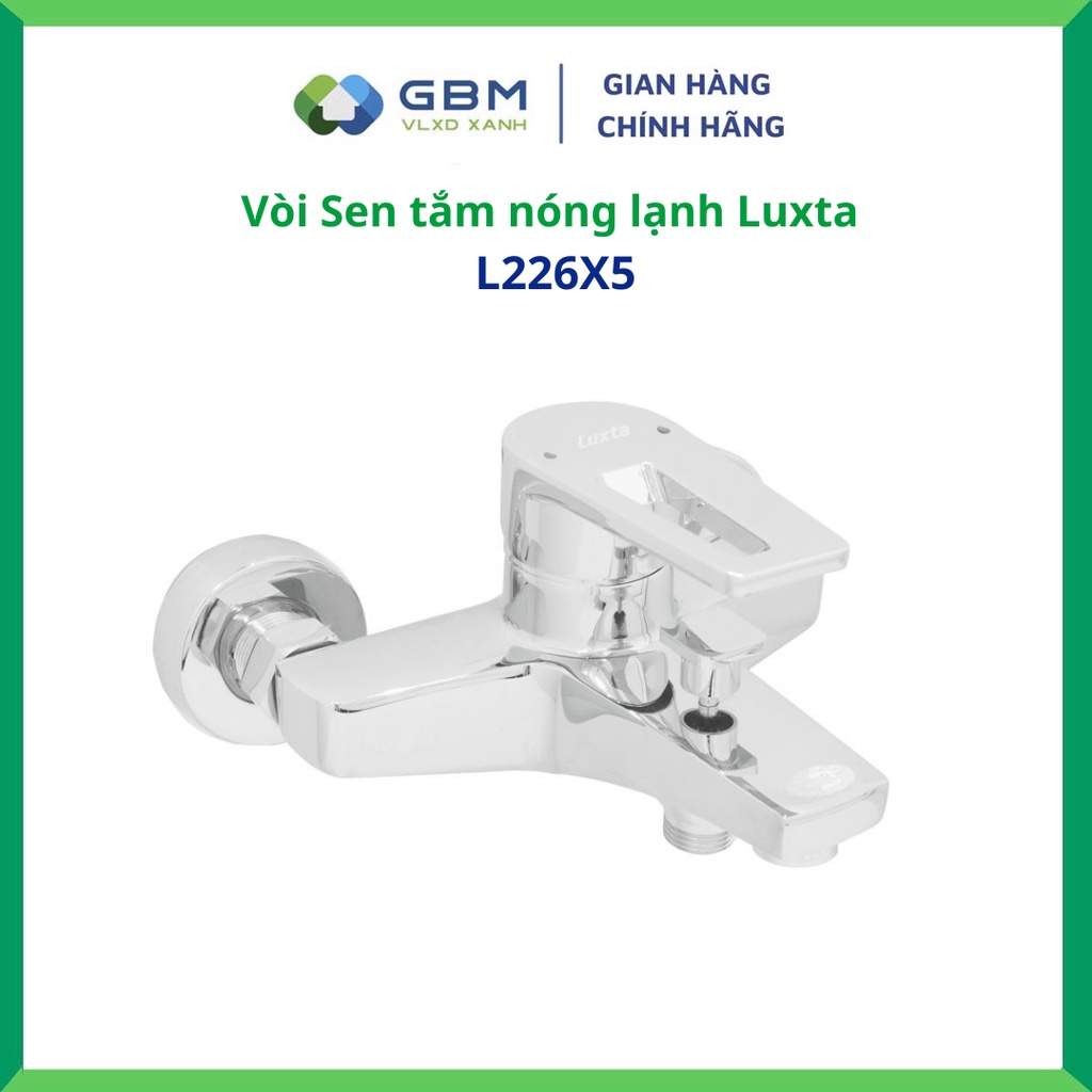 [Mã BMBAU300 giảm 10% đơn 499K] Vòi Sen Tắm Nóng Lạnh Luxta L2226SX5