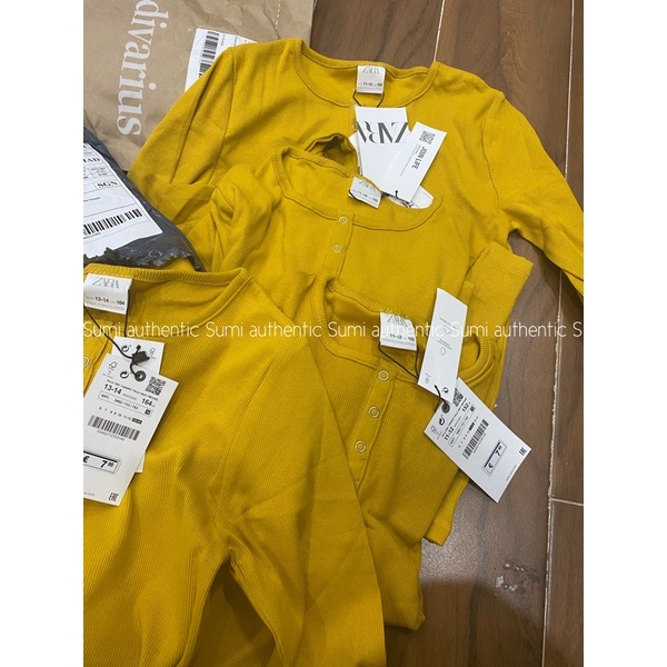 Áo thun nữ tay dài Zara | Hàng hiệu vợt sale Tây ban Nha