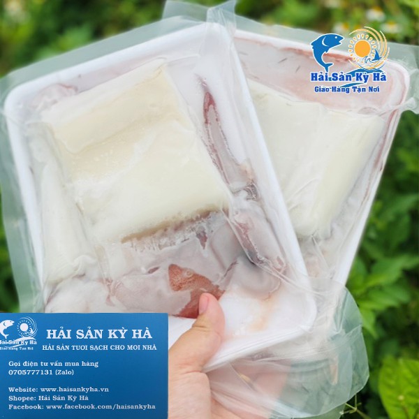 Giá Sỉ - Mực Lá Đại Dương Cắt Lát - Q12