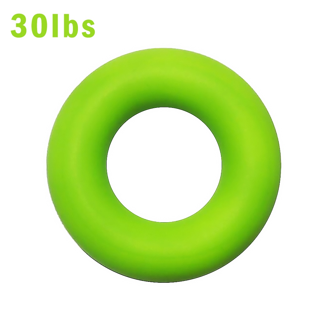 [Global] Exercise Pull Ring Hand Strength Training Gripper Silicone Hand Fitness Workout Resistance O Ring