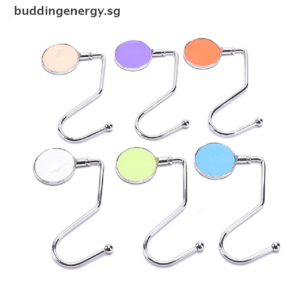{BUDDI} Móc Treo Túi Xách Túi Xách Bằng Kim Loại Nhỏ Gọn Có Thể Gập Lại {BUDDI {BUDDI}