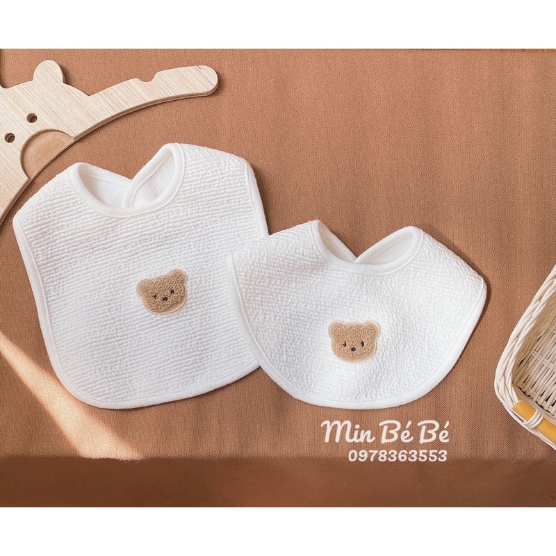 Yếm cổ chần bông giữ ấm cổ cho bé