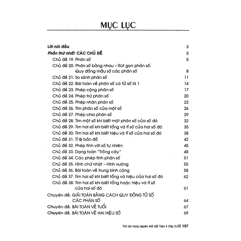 Sách Tham Khảo -Thử Sức Trạng Nguyên Nhỏ Tuổi Môn Toán Lớp 4 - Tập 2 (Dùng Chung Cho Các Bộ SGK Hiện Hành) - HA