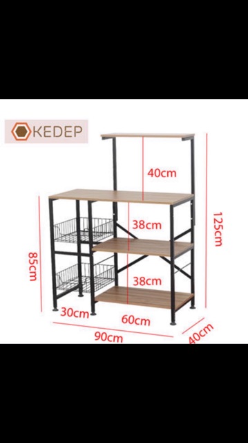 Kệ để lò vi sóng ( tặng bao lì xì tết ) | BigBuy360 - bigbuy360.vn