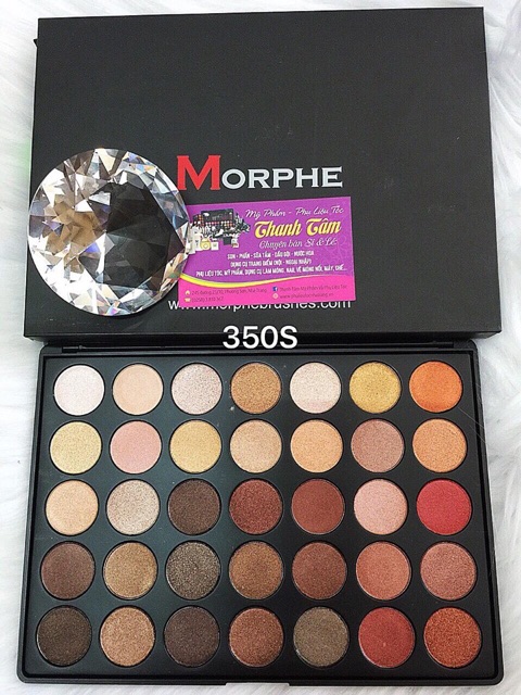 Bảng màu mắt morphe 35 ô