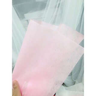 Tập 50 giấy mếch lụa gói hoa khổ 60*60cm
