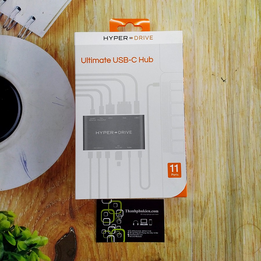 HyperDrive DRIVE Ultimate USB-C Hub - Bảo hành 12 tháng