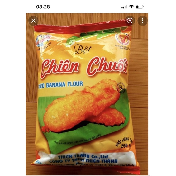 Bột chuối chiên 250g