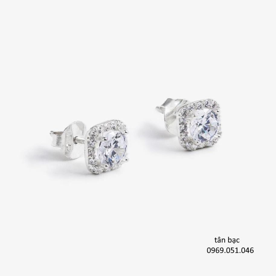 Bông tai nữ cá tính , hình dáng vuông , sự vân bằng giữa vẻ đẹp và sự sang trọng , shop freeship đơn hàng 50ka